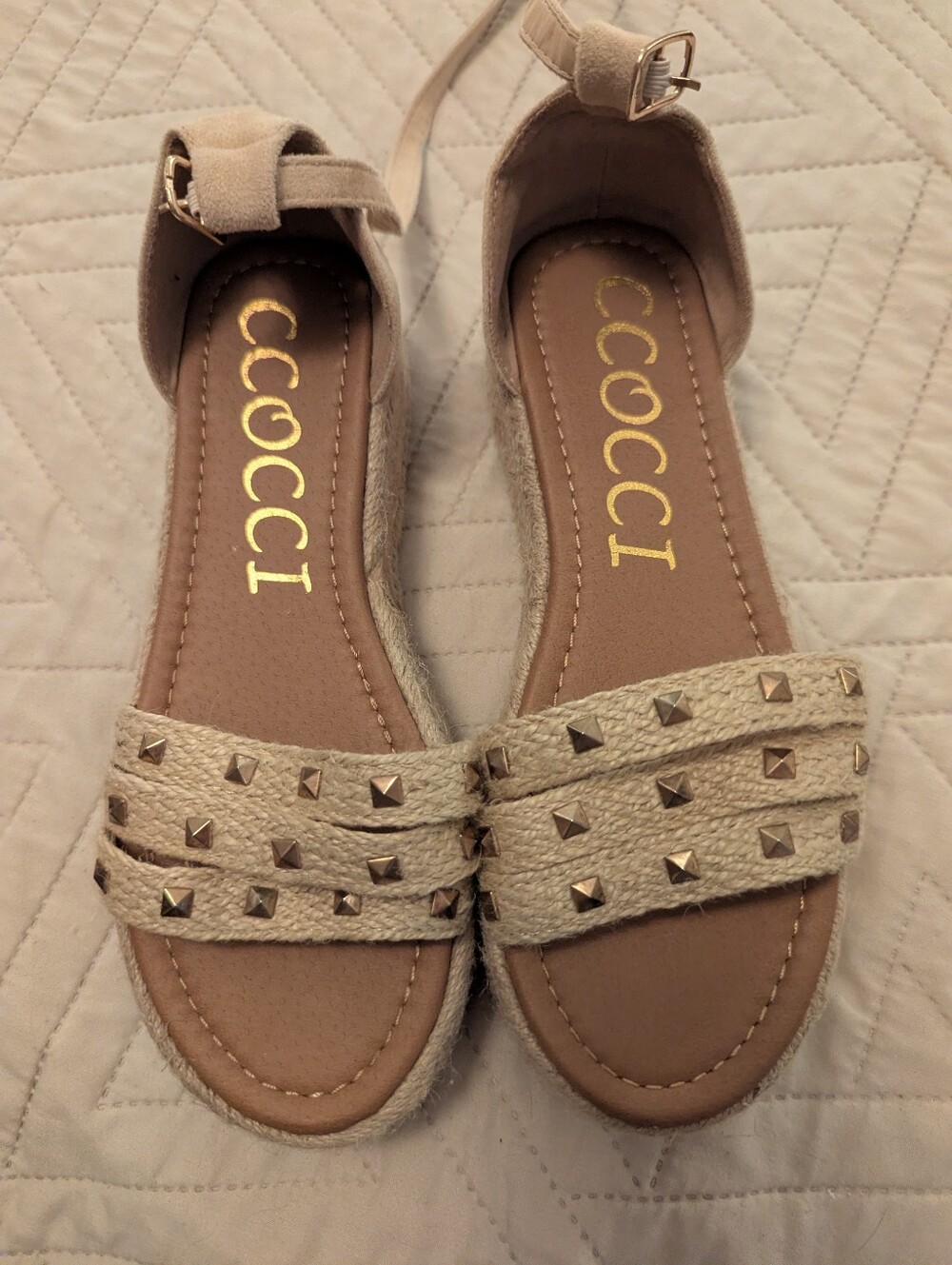 CCOCCI Wedge Strappy Sandles